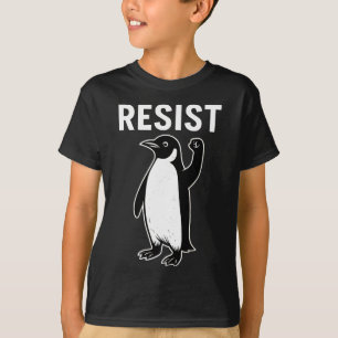 Resist Penguin Activism Penguins Resist T-Shirt