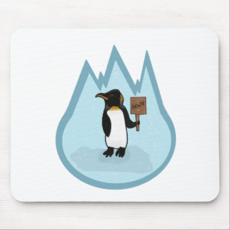 Resist! Penguin  Mouse Pad