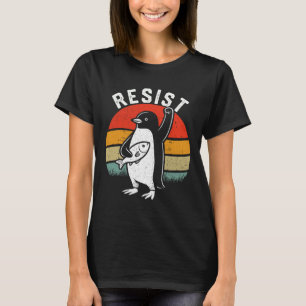 Resist Penguin Retro Resist Graphic T-Shirt