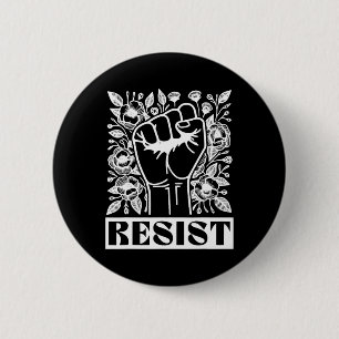 Resist Political Activism Anti Trump  2 Inch Round Button