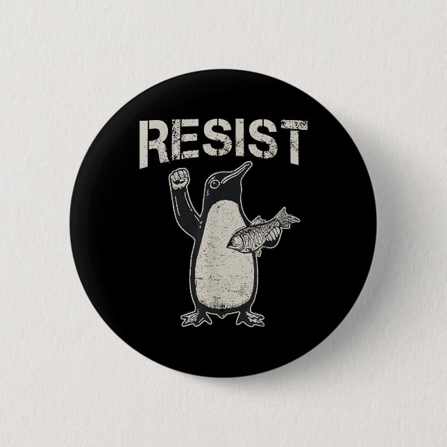 Resist _ Political Protest  2 Inch Round Button (Front)