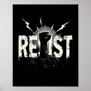 Resist Political Protest 2 Poster