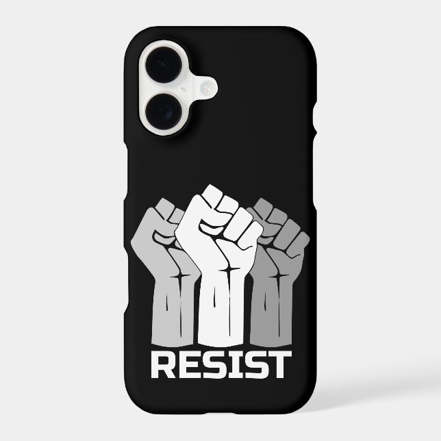 Resist Raised Fists Protest Design (Back)