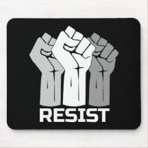 Resist Raised Fists Protest Design