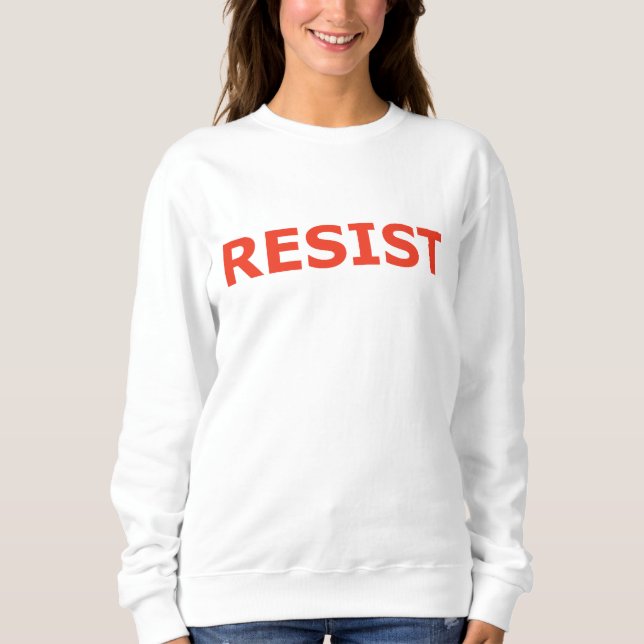 RESIST - Red Alert Sweatshirt (Front)