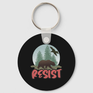 Resist Shirt Alt Us National Parks Resist Graphic  Keychain