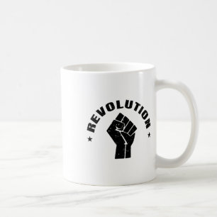 Resist Star Revolution Rebellion Retro Black Che G Coffee Mug