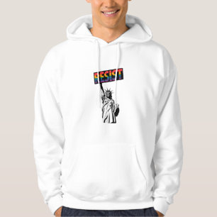 Resist Statue of Liberty Feminist Gift Hoodie