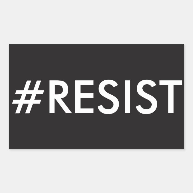 #RESIST STICKER (Front)