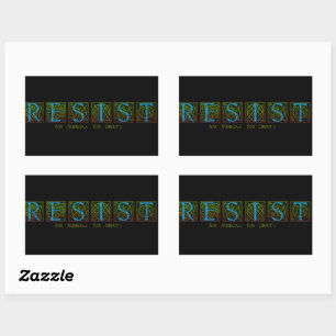 Resist Sticker