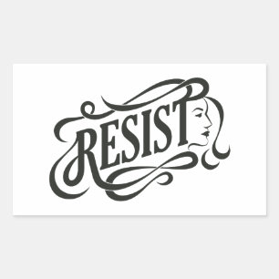 Resist Stickers