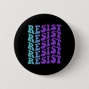 Resist Suicide Prevention Depression Awareness 2 Inch Round Button