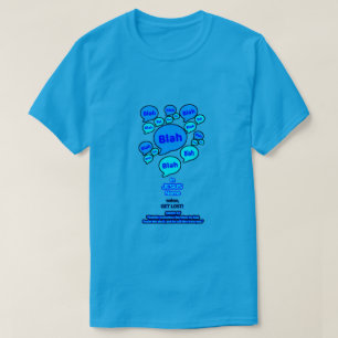 Resist the devil - Blue Logo - T-Shirt