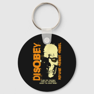 Resist The Great Reset Anti Globylist Anti Woke Co Keychain