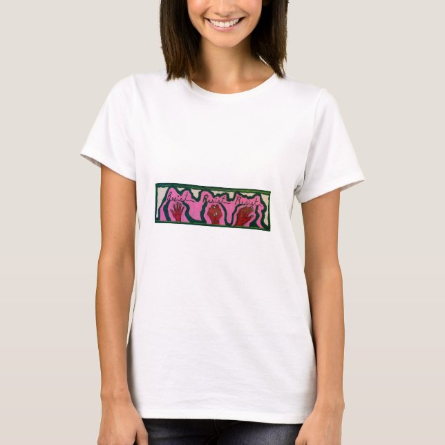 Resist the Insanity T-shirt you can show off! (Front)