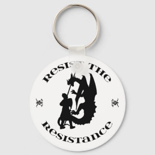 Resist the Resistance Keychain