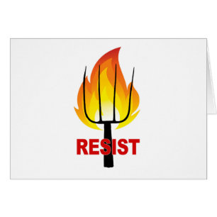 Resist Torch and Pitchfork