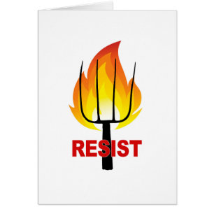 Resist Torch and Pitchfork