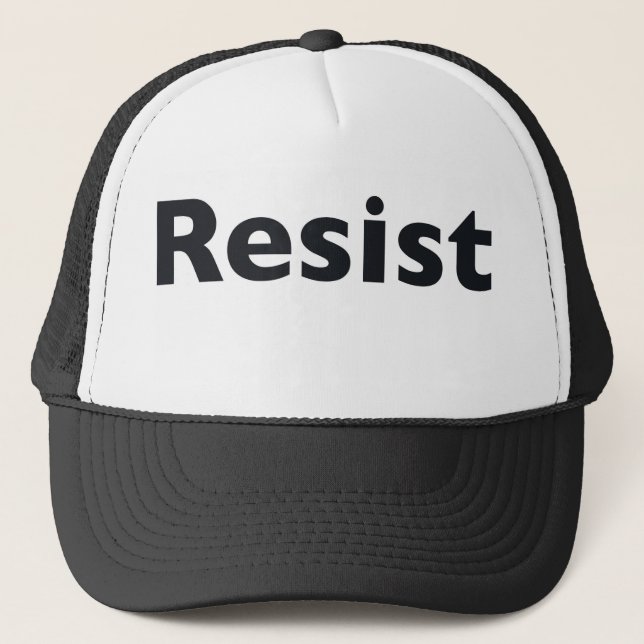 Resist Trucker Hat (Front)