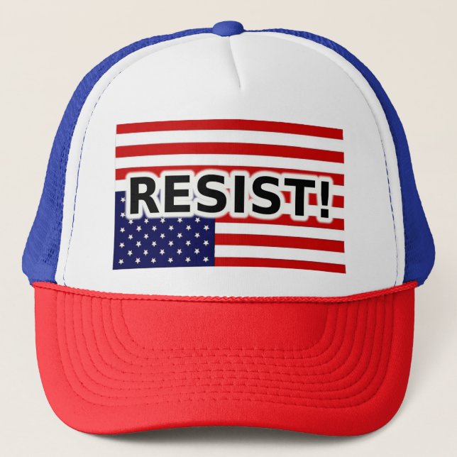 RESIST! TRUCKER HAT (Front)