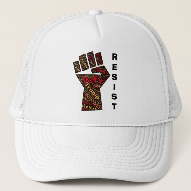 Resist Trucker Hat (Front)