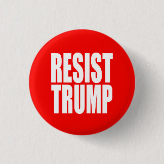 "RESIST TRUMP" 1 INCH ROUND BUTTON