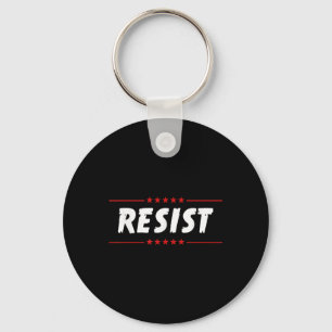 Resist Trump 86 45 Not My President Tee Impeach Keychain