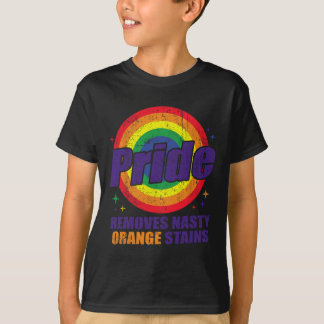 Resist Trump Remove Nasty Orange Stains Lgbtq Prid T-Shirt