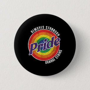 Resist Trump Remove Stubborn Orange Stains Pride M 2 Inch Round Button