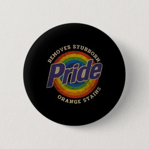 Resist Trump Remove Stubborn Orange Stains Pride M 2 Inch Round Button