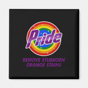 Resist Trump Remove Stubborn Orange Stains Pride M Magnet