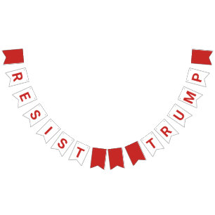 Resist Trump Save the GOP Republican Bunting Flags
