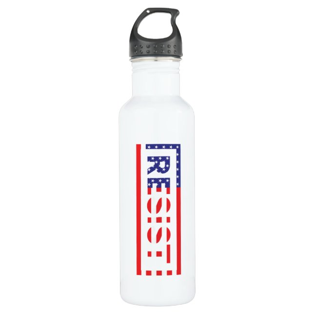 RESIST | United States Flag 710 Ml Water Bottle (Front)