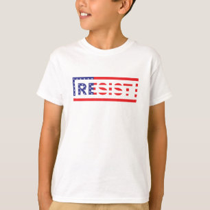 RESIST   United States Flag T-Shirt