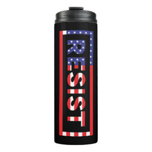 RESIST United States Flag Thermal Tumbler