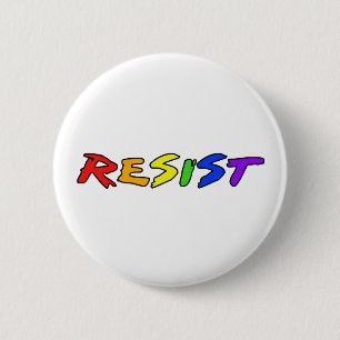 Resist with Pride 2 Inch Round Button