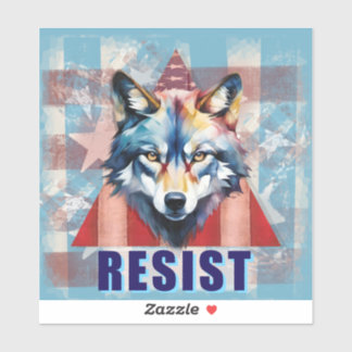 Resist Wolf Political 