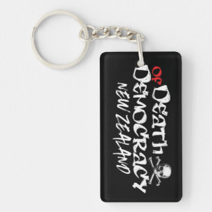 Resistance Becomes Duty NZ Political Keychain
