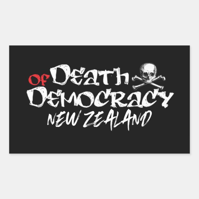Resistance Becomes Duty NZ Political Sticker (Front)