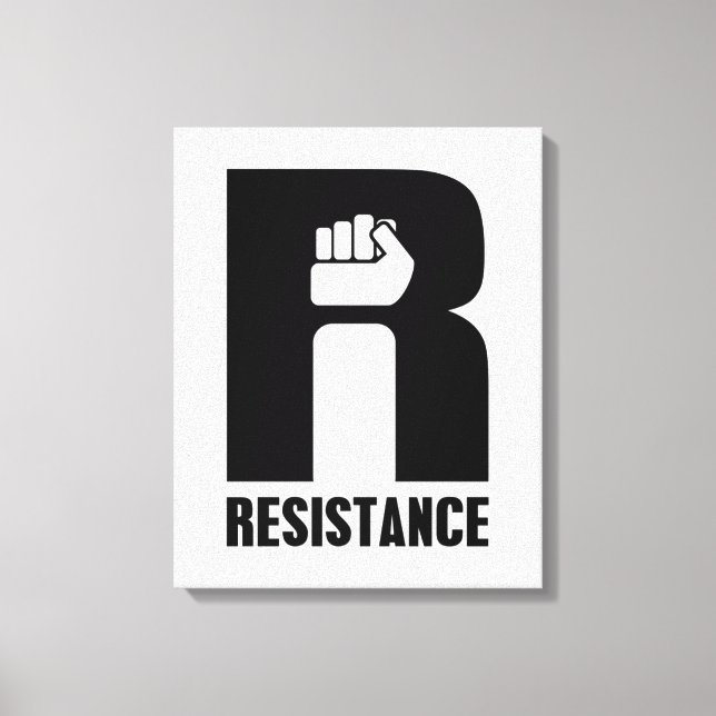 Resistance Canvas Print (Front)