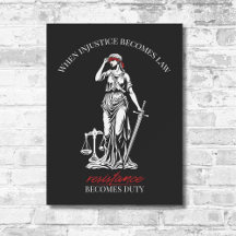 Résistance de la dame Justice