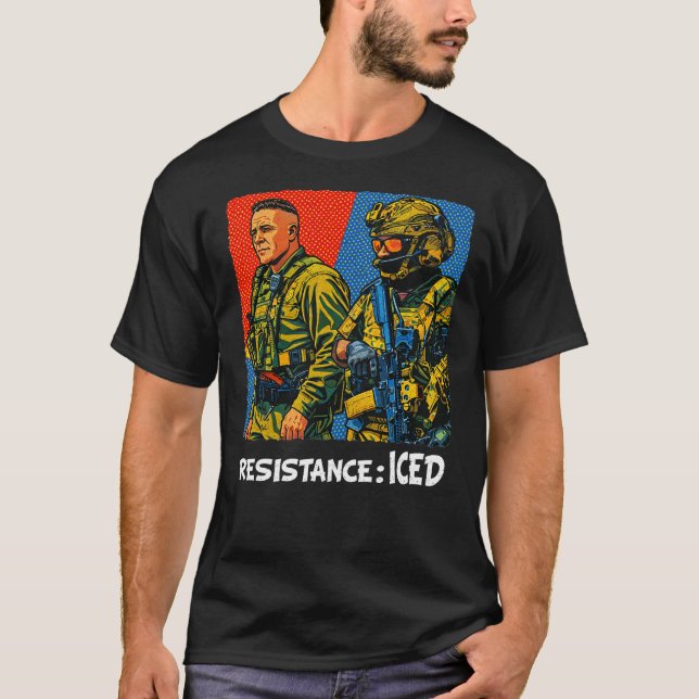 RESISTANCE: ICED T-Shirt (Front)