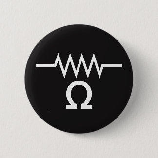 Resistance in Ohms 2 Inch Round Button