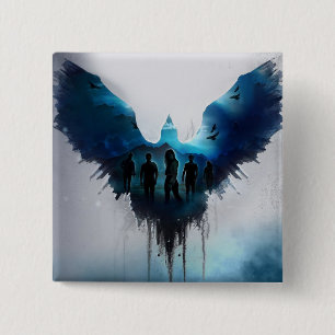 Resistance Raven Button