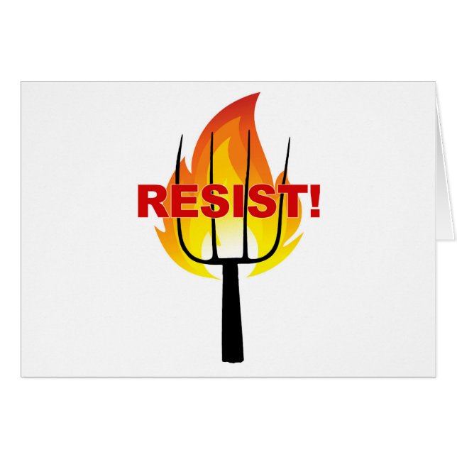 Resistance Torch and Pitchfork (Front Horizontal)