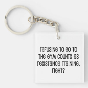 Resistance Training Keychain
