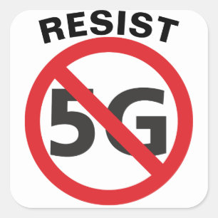 Résister 5G autocollant