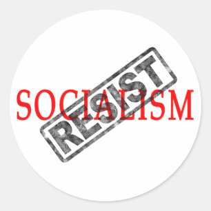 Résistez aux autocollants de socialisme