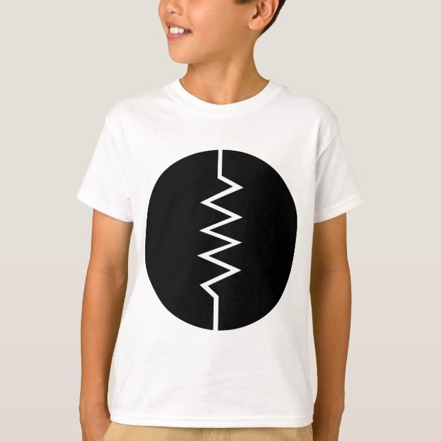 Resistor Symbol - Circled T-Shirt (Front)
