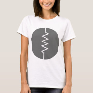 Resistor Symbol - Circled T-Shirt